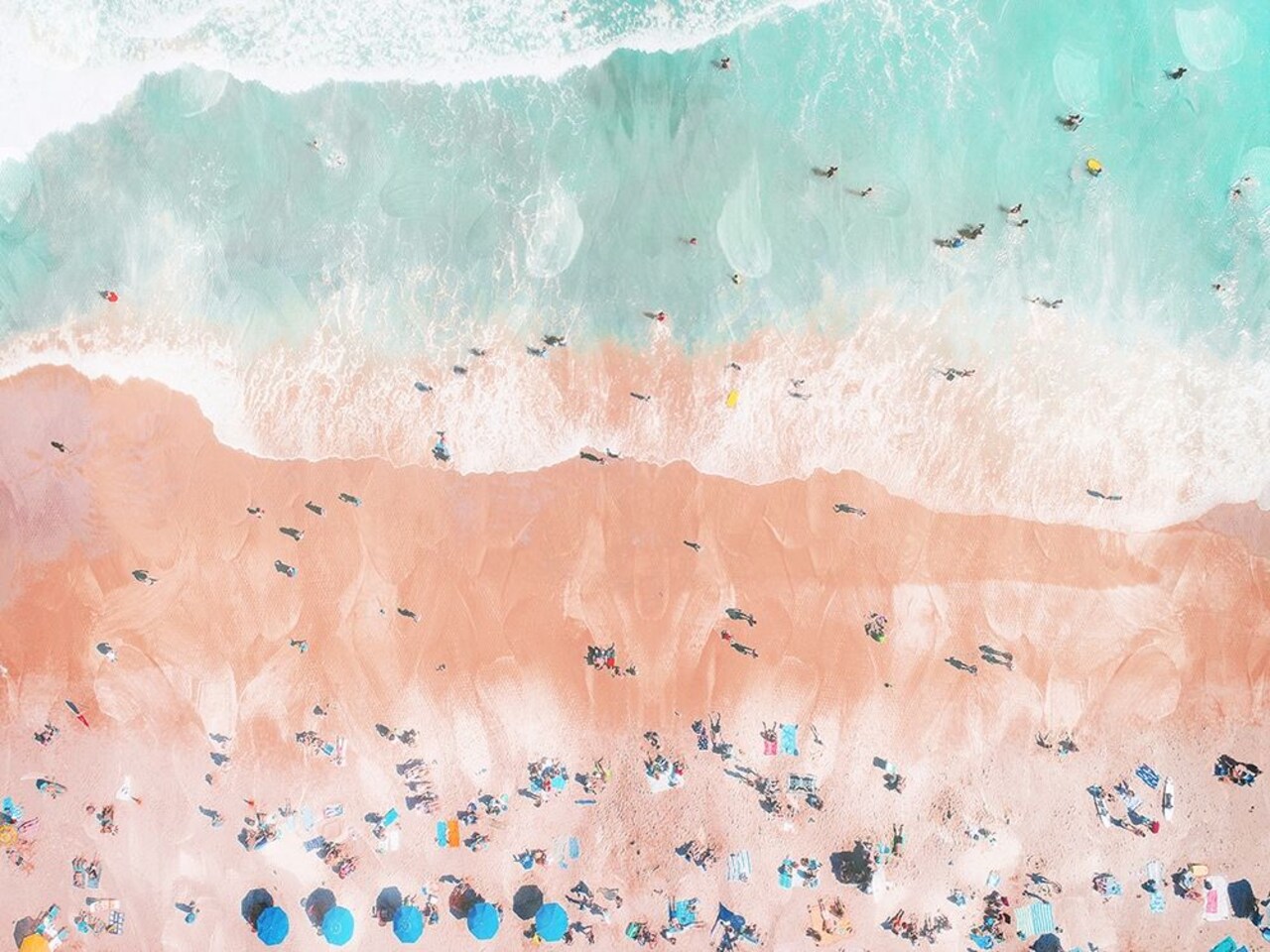 Bright Beaching Out Poster Print by Mlli Villa - Item # VARPDXMVRC108B